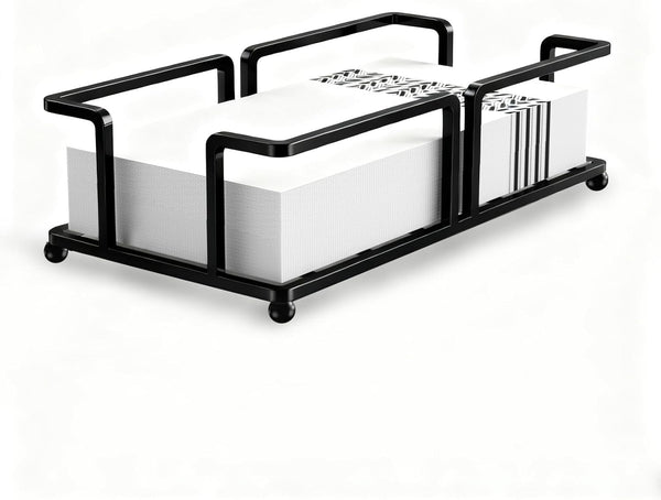 zizouoe Bathroom Napkin Holder Bathroom Paper Towel Holder Bathroom Guest Towel Holder Tray