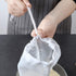 6 Pack - 200 Mesh Fine Mesh Strainer & Nut Milk Bags, Reusable Food Strainer, Food Grade BPA-Free, Ultra Strong Fine