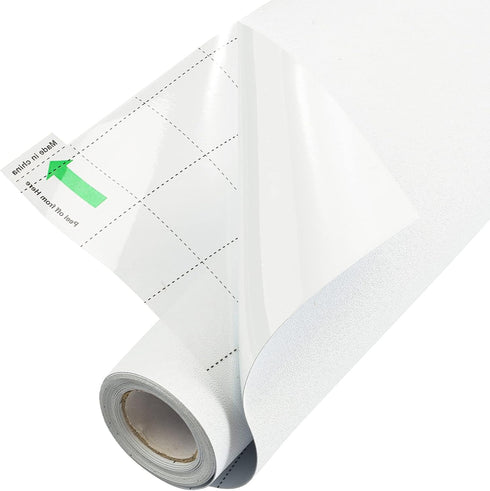 FEOMOS 100% Light Blocking White Total Blackout Window Film, Static Cling Room Darkening Cover 17.3x78.7 inches