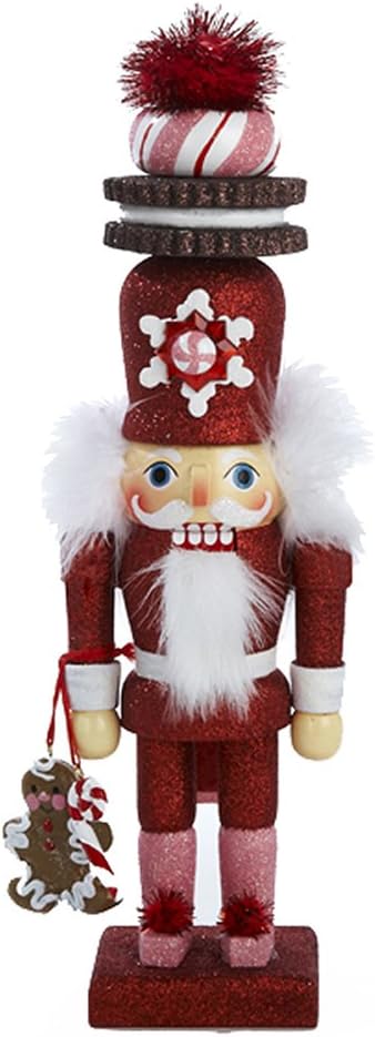 Kurt S. Adler Nutcracker, 12in, RED