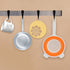 Coat Hooks-38 Pack Farmhouse Hooks with Metal Screws, Black Decorative Rustic Wall Mounted Coat Rack