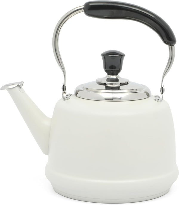 Martha Stewart Kingstree Large 2 Qt Heavy Gauge Stainless Steel Tea Kettle