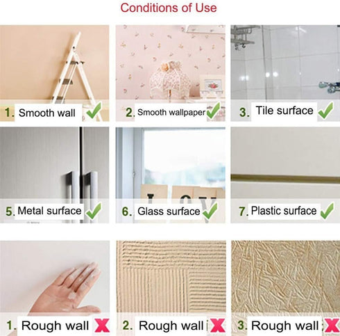 Removable Acrylic Mirror Setting Wall Sticker Decal, DIY Modern Decoration for Home Living Room (15 PCS)