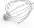 KN256WW 6 QT Wire Whip, Stainless Steel for KitchenAid Stand Mixer Accessory Replacement