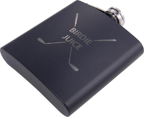 Birdie Juice 6oz Flask Great Gift for A Golfer Father's Day Birthday or Christmas Gift