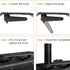 Bracwiser 24 inch No Drill TV Top Shelf Wide Monitor Top Mounting Bracket Platform Holds Speaker, AV Receiver, Media