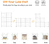 Closet 6 AWTATOS Cube Storage Organizer, Organizers and Storage, Cube Shelves Bookshelf, DIY Stackable Plastic Clothes