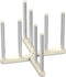 KORRTFID Reusable Storage Bag Drying Rack, Retractable Metal Bottle Drying Rack, Collapsible