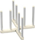 KORRTFID Reusable Storage Bag Drying Rack, Retractable Metal Bottle Drying Rack, Collapsible