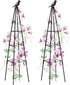 Garden Trellis, 47" Plant Trellis for Potted Plants Flowers Vegetables and Vines,Tomato