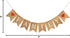 Family Banner Burlap Bunting - Family Reunion Sign & Photo Booth Props for Adoption & Reunion Party Decorations