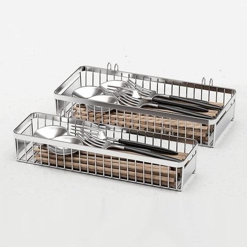 kaileyouxiangongsi Drawer Organizer, Silverware Organizer for Kitchen, Mesh Utensil Drawer Organizer for Spoon, Fork,