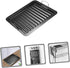 Outdoor Grill Pan, Enamel Grill Pan for Meat and Vegetables, Multi-use Picnic Supply