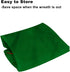 30" Christmas Wreath Storage Container Bag - Heavy Duty Ornament Wreath Container with Reinforced Handle and Double