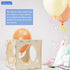 Worown 14 Holes Collapsible Wood Balloon Sizer Box, 1-10 Inch Measurement Tools for Balloon Arches and Decorations
