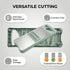 3-Blade 3-in-1) NACOLUS Mandoline Slicer for Kitchen,Stainless Steel Slicer Vegetable Cutter, Carrot Shredder, Kitchen