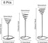 6 Packs 3 AHANDMAKER Airplant Planter Holder, Sizes Air Plant Container Tillandsia Holder for Displaying Small Air