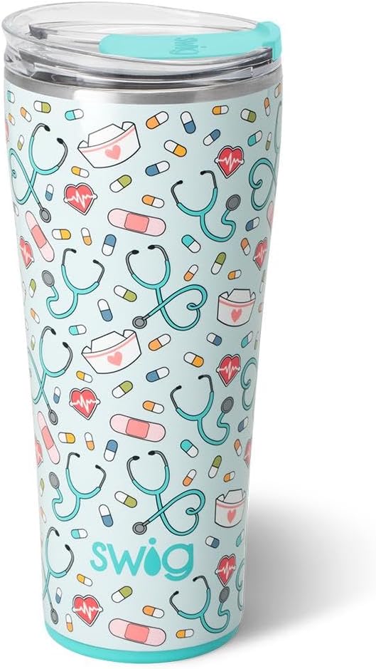 Swiglife 32oz Insulated Tumbler, Travel Coffee Tumbler with Lid, Cup Holder Friendly,
