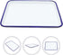 Zerodeko Enamel Baking Pan, Rectangular Cookie Sheet, Vintage Oven Tray for Farmhouse Camping Home