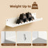sothfubo Storage,17 Inch Set 4,Wall 17 inch) Nursery Book Shelves,Kids Bookshelf and Toy Metal Floating Shelves