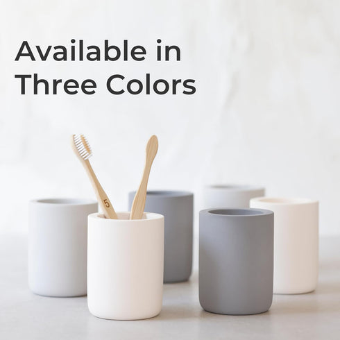Selegna Drying Stone Toothbrush Holder, Diatomite Toothbrush Holders for Bathroom, Quick Drying Electric Toothbrush