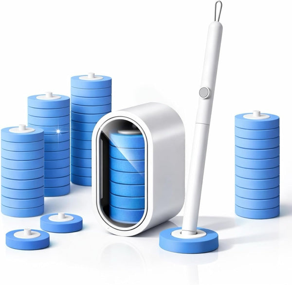 HAGOIDGSH Disposable Toilet Cleaning System with 40 Refills, Toilet Wand Kit with Holder,