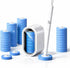 HAGOIDGSH Disposable Toilet Cleaning System with 40 Refills, Toilet Wand Kit with Holder,