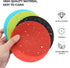 Multicoloured Silicone Bottle Opener Grippers, 4Pcs Rubber Jar Gripper Pads, Round Non-Slip Kitchen Coasters for