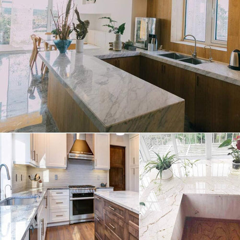 Kitchen Backsplash Wall Protector, Transparent Oil Proof Sticker Self-Adhesive Film for Cupboard 15.7In×118In