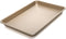 Quarter Sheet Pan, Non-Stick Baking Sheet, Cookie Sheets with Square Texture Pattern, Thicker Carbon Steel Baking Tray