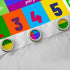42"x63" Feelyou Kids Educational Curtains for Bedroom Playtime Collection ABC, Numbers and Shapes Learning Thermal