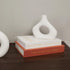 Decoration,Set 2 Aesthetic Fake Decorative Books for Home of Linen Faux Decor Boxes for Coffee Table,Bookshelf