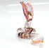 Snake/Cobra Miniature Figurines, Hand Blown Glass Art Collectible Gift for Home Decor (Multi-Red)
