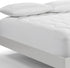 Serta Air Dry Extra Comfort Quilted Mattress Pad, Cooling & Breathable, 15" Deep Pocket, Twin, White