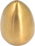 Spice Shaker, Stainless Steel Egg Shaped Spice Jar Pepper Shaker for Home and Kitchen Utensils (Gold)