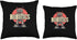 Robot Robotics Engineer Retro Throw Pillow for Teachers and Students