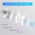 Dust Bags for Samsung ADB90/XAA, Replacement Disposal Bag for Cleaning Station Vacuum Cleaner with Dustbin, 8 Pack
