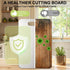 Titanium Cutting Board for Kitchen, Stainless Non Stick Chopping Board, Upgrade Double Sided Food-Grade Titanium Board