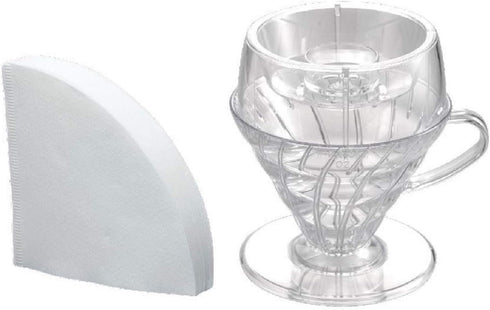 Hario V60 Drip-Assist Set, 02 Clear
