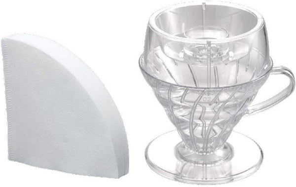 Hario V60 Drip-Assist Set, 02 Clear
