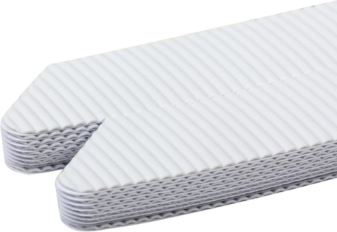 Duck Brand Adhesive Tub Tread Strips, 0.75 x 8.5-Inch Each, 18 Pack, White
