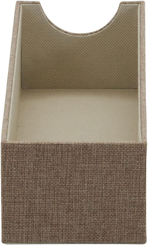 Household Essentials Brown 720-1 Deep Drawer Organizer Box for Storage | 12 in x 4 in x 3.13