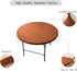 Viiamacki 48 Inch Round Spandex Fitted Tablecloth, Elastic Picnic Folding Table Cloth, Stretchy Patio Table Cover