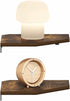 Furinno Rossi Hexagon Floating Shelves for Wall, Set of 2 Geometric Corner
