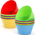DEAYOU 20 Pack Plastic Bowls, Serving Bowl for Party, Snack, Children, Microwave & Dishwasher Safe