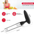 SCHVUBENR Premium Apple Corer Tool - Easy to Use and Clean, Sturdy Stainless Steel Core Remover for Apple and Pear