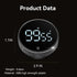 Digital Kitchen Timers, Magnetic Visual Timer with Large LED Display, Volume Adjustable for Cooking
