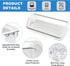 UPGRADED W10321304 Refrigerator Door Shelf Bin, Compatible with Whirlpool, Replaces WPW10321304