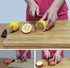 Ceramic Knife Set with Protective Cover, 4-Piece Kitchen Knife Set & 1 Peeler for Meat, Fruit, Vegetables