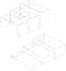 Sezanrpt Acrylic Display Risers 6pcs, Clear Rectangular Display Organizer Stands, Acrylic Display